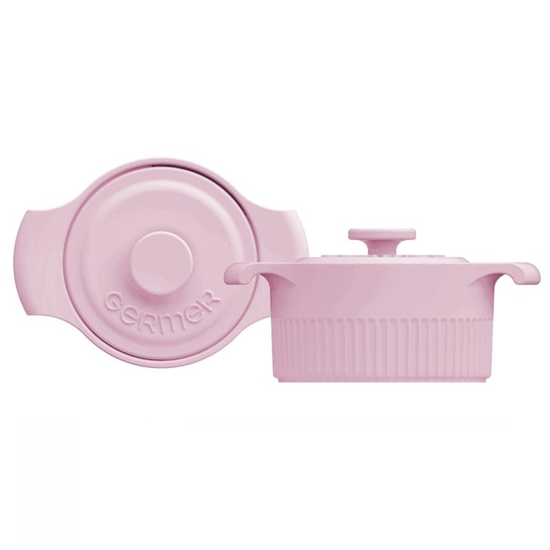 Cocotte o 10 Rosa Fractal Germer Porcelanas - 1