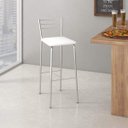 Ver imagem 2 de Banqueta com Encosto Flex 98cm Branco