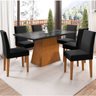 Mesa de Jantar Barbara com 6 Cadeiras Giovana New Ceval - 1