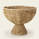 Ver imagem 1 de Centro de Mesa Decorativo em Fibra Natural 25cm 14577 Mart