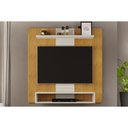 Ver imagem 1 de Painel Home P-tv até 47 Polegadas Smart C- Prateleira e Nichos 120x120cm Cedro-bali Dj Móveis