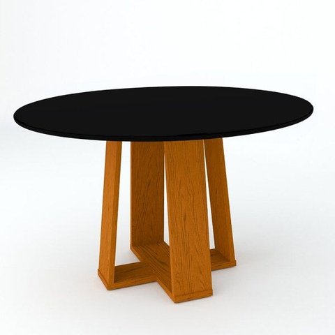 Mesa de Jantar Isabela Redonda 1,35 New Ceval