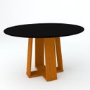 Ver imagem 1 de Mesa de Jantar Isabela Redonda 1,35 New Ceval