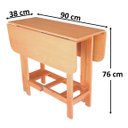 Ver imagem 5 de Conjunto Prático Mesa e 4 Cadeiras Dobrável Mel, Estofado Bar-cozinha-lazer-varanda ( Quadrado Oval