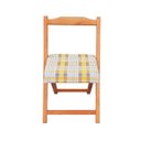 Ver imagem 7 de Conjunto Prático Mesa e 4 Cadeiras Dobrável Mel, Estofado Bar-cozinha-lazer-varanda ( Quadrado Oval