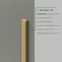 Ver imagem 7 de Guarda-Roupa Modulado Canto 1 Porta Fortaleza Cinza/Jequitibá/Granizo