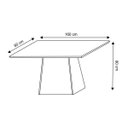 Ver imagem 2 de Mesa de Jantar New Ceval Barbara 160x90cm