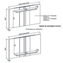 Ver imagem 3 de Painel Extensível DJ Móveis Hebe para TV até 47 Polegadas