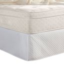Ver imagem 1 de Saia para Box de Colchão Casal Padrão 1 Peça Matelada 100% Poliéster - Branco