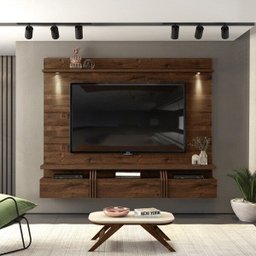 Painel Home Suspenso DJ Móveis Loren para TV até 70 Polegadas - 2
