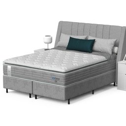 Conjunto Box King Mola Ensacada Probel Elegancy Springs (193x203x60cm) - 3