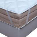 Ver imagem 6 de Pillow Top Casal Anti Stress Fios de Carbono Master Comfort Toque Pluma Fibra Antialergico Protetor 