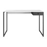 Escrivaninha Estilo Industrial com 1 Gaveta Tokyo - Fit Mobel Cor Branco - 5
