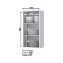 Ver imagem 3 de Aéreo 40cm 1 Porta Americana Henn