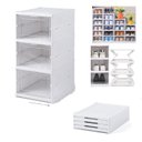 Ver imagem 1 de Organizador Dobravel 3 Andares Armario Sapateira Brinquedos Caixa Multiuso Luxo