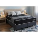Ver imagem 3 de Cama Box Novo + Colchão Espuma Kappesberg D28 Anatômico Onix + Base Crc Corano Gray