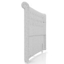 Ver imagem 7 de Cabeceira Cama Box Casal 140cm Dust P02 Linho Cinza Claro - Mpozenato