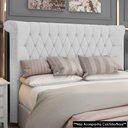 Ver imagem 2 de Cabeceira Cama Box Casal 140cm Dust P02 Linho Cinza Claro - Mpozenato