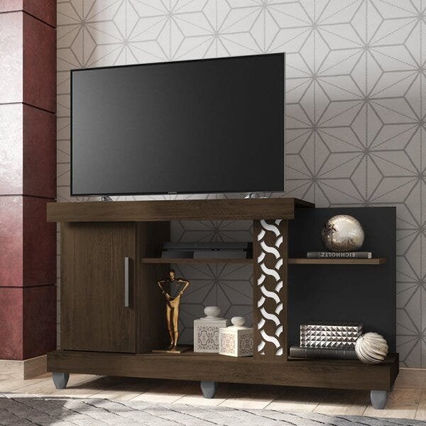 Rack Bancada Canadá Móveis Leão | MadeiraMadeira