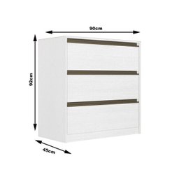 Cômoda Decore 3 Gavetas THB - 2