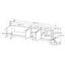 Rack Bancada Tucumã 1.8 Pé Madeira Maciça Nature Off White Jb Bechara - 5