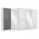 Ver imagem 6 de Guarda-Roupa Casal 3 Portas 6 Gavetas Milano Nobre Yescasa