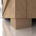 Ver imagem 5 de Guarda-Roupa Casal 3 Portas 6 Gavetas Milano Nobre Yescasa