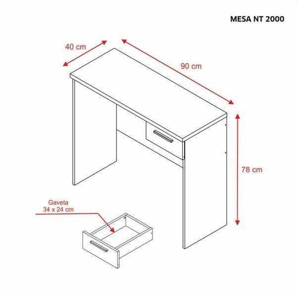 Mesa Notável Office Nt 2000 - 3