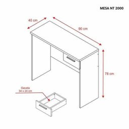 Mesa Notável Office Nt 2000 - 3