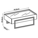 Ver imagem 3 de Mesa de Centro Dj Móveis para Sala de Estar Suri