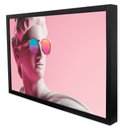 Ver imagem 2 de Quadro Decorativo Caixa Grego Óculos Moderno Tacolado Moldura Caixa 3cm Madeira sem Vidro 80 X 120cm