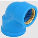 Ver imagem 1 de Joelho 90° Soldável com Bucha Latão 32mm x 3/4" - 0500 - Krona Joelho 90° Soldável com Bucha Latão 3