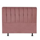 Ver imagem 3 de Cabeceira Estofada Kiara 160cm Queen Size Box Quarto Suede Rose Gold - Gat Magazine