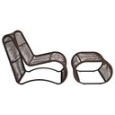 Ver imagem 4 de Poltrona Espreguiçadeira Portugal em Alumínio e Cordão Fibra Sintética