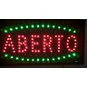 Placa Letreiro Painel Luminoso Led Aberto 110v - 1