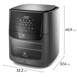 Fritadeira Elétrica sem Óleo Forno Oven Air Fryer Electrolux Eaf90 Experience 110v Digital 12l Capac - 9
