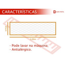 Passadeira Grande 2,00M x 65cm Geométrica Preta - 2