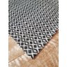 Passadeira Grande 2,00M x 65cm Geométrica Preta - 1