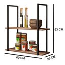 Ver imagem 2 de Kit Mesa De Centro E Prateleira Multiuso Demolição