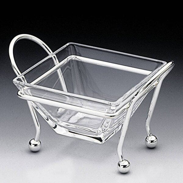 Petisqueira Cromada Torcello 14cm Rojemac - 1
