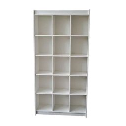 Estante Colméia 100% Mdf Branco - Suprema Móveis - 1