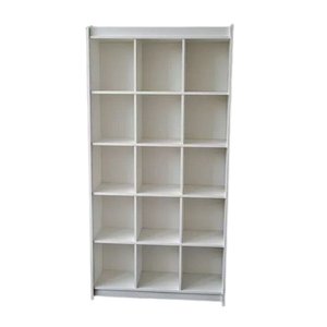 Estante Colméia 100% Mdf Branco - Suprema Móveis
