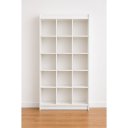 Ver imagem 1 de Estante Colméia 100% Mdf Branco - Suprema Móveis