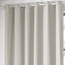 Ver imagem 1 de Cortina Lunna Voil Gaze Microfibra 3,00x2,60m Sala Quarto Varão 3m - Marfim