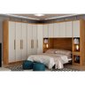 Modulo Safira Casal para Guarda Roupa em Mdf 1 Porta Clic Móveis - 4