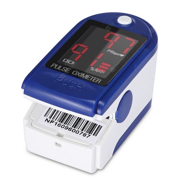 Oximetro Medidor de Pulso e Oxigenio No Sangue Portátil Dedo - 7