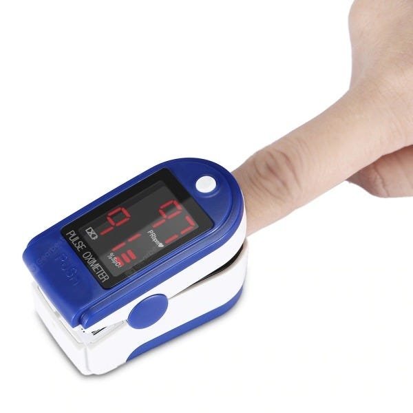 Oximetro Medidor de Pulso e Oxigenio No Sangue Portátil Dedo - 1