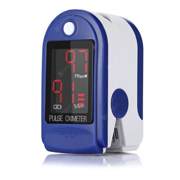 Oximetro Medidor de Pulso e Oxigenio No Sangue Portátil Dedo - 4