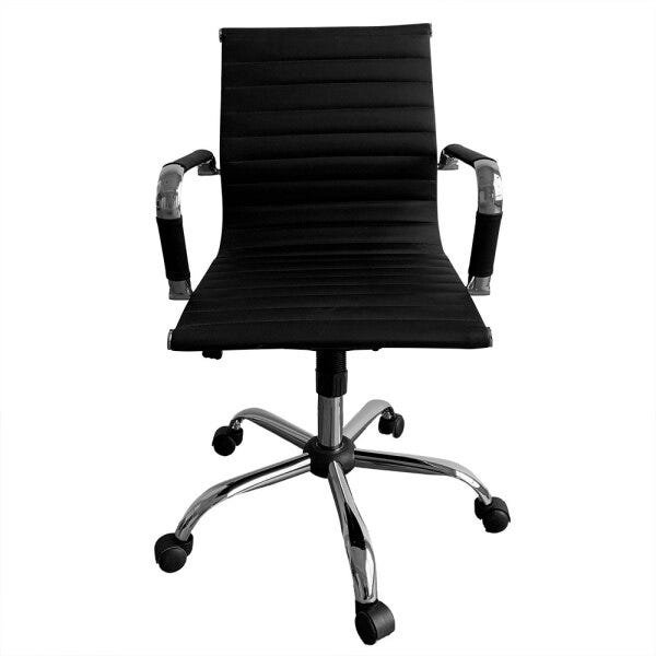 Cadeira de Escritório Executiva Giratória Premium Preto - 1