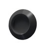 Puxador adesivo para box portas e armários redondo Preto - 1